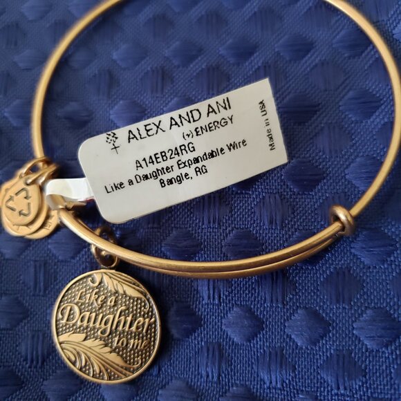 Alex and Ani "Like A Daughter" bracelet - Picture 2 of 5